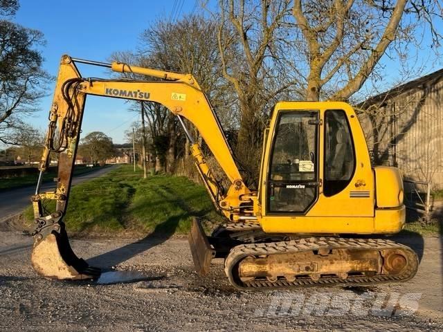 Komatsu PC 75R Väikeekskavaatorid 7t-12t