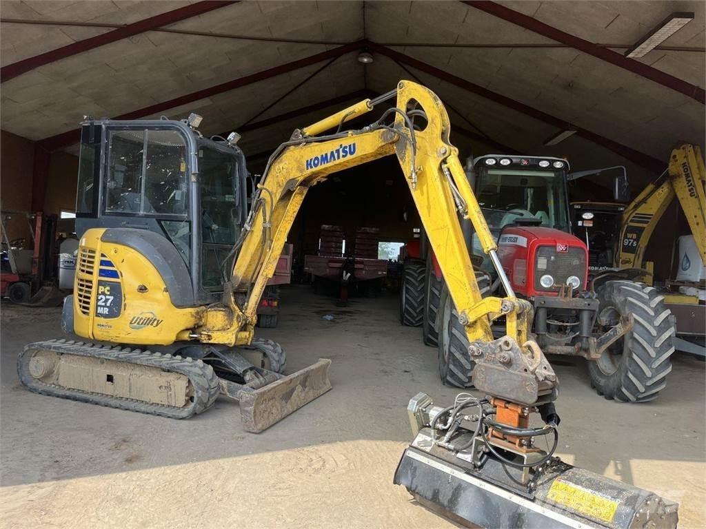 Komatsu PC27MR-2 Ratasekskavaatorid