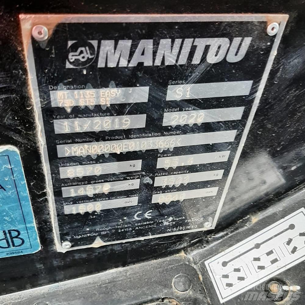 Manitou MT 1135 Teleskooplaadurid