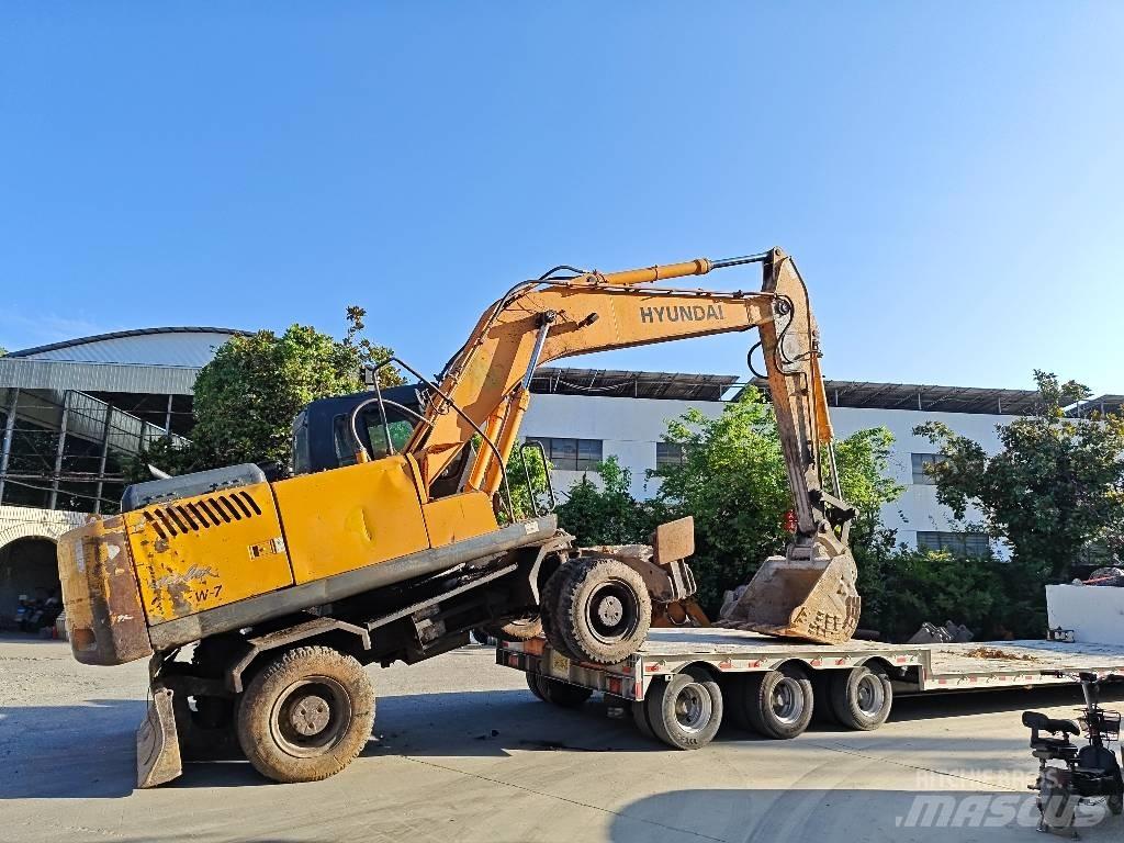 Hyundai Robex 210w-7 Ratasekskavaatorid
