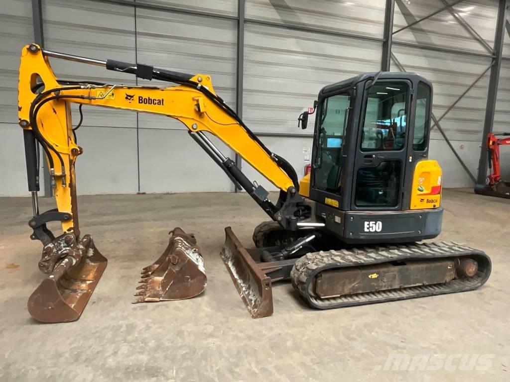 Bobcat E 50 EM Miniekskavaatorid < 7 t