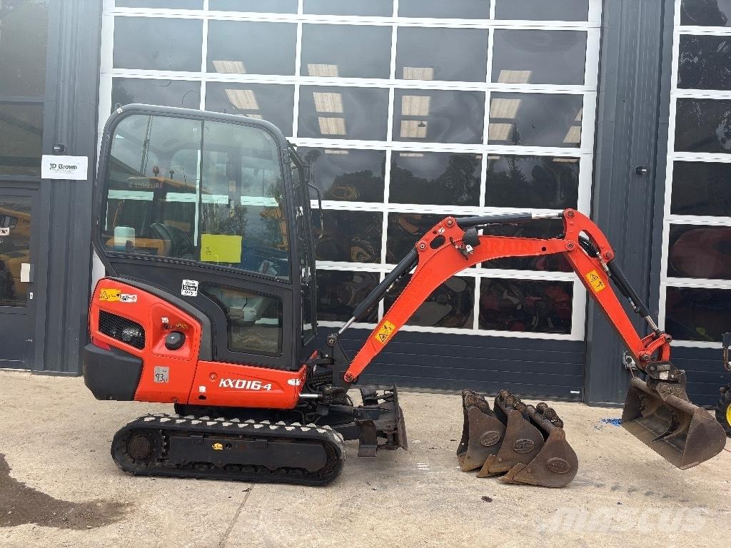 Kubota KX 016-4 Miniekskavaatorid < 7 t