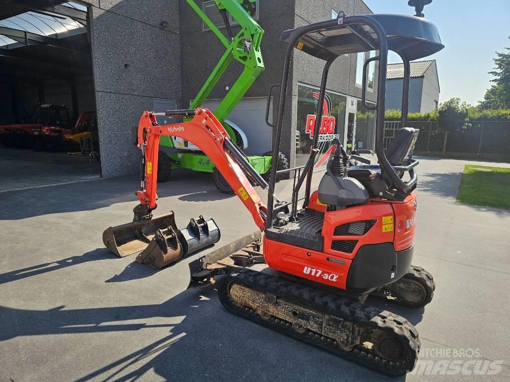 Kubota U 17-3 Miniekskavaatorid < 7 t