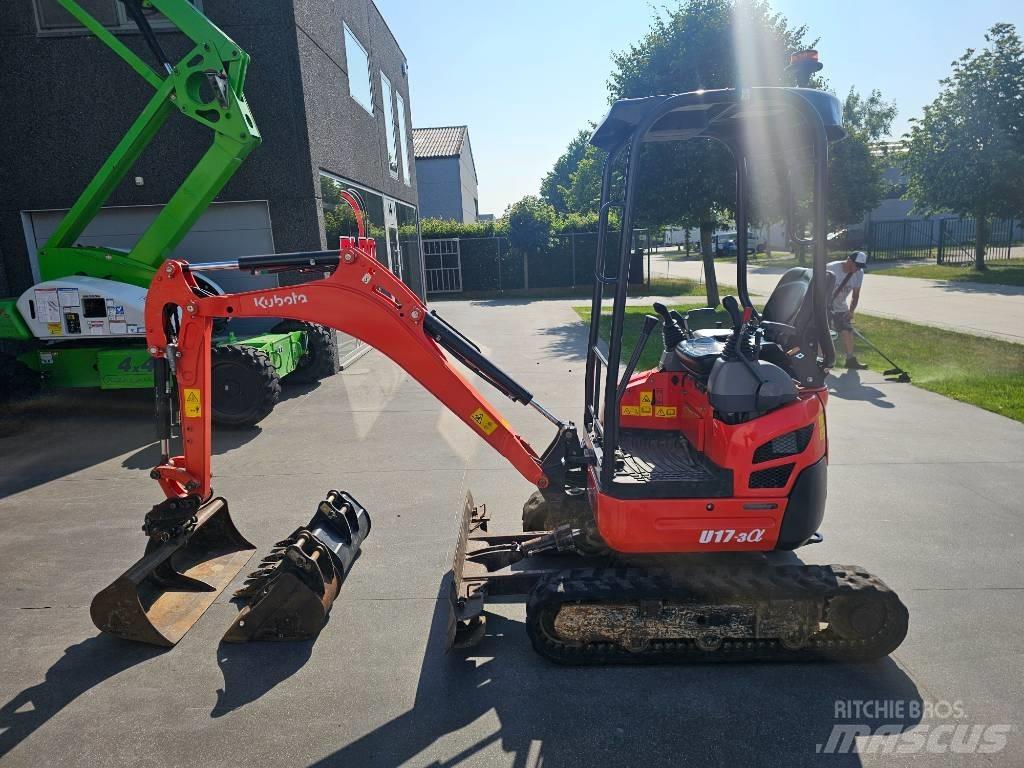 Kubota U 17-3 Miniekskavaatorid < 7 t