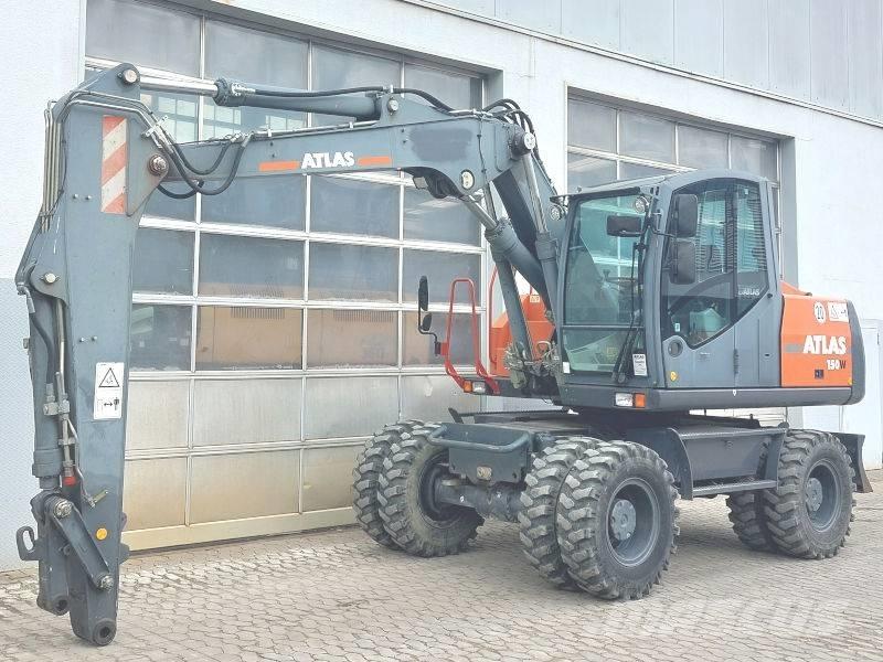 Atlas 150 W Ratasekskavaatorid