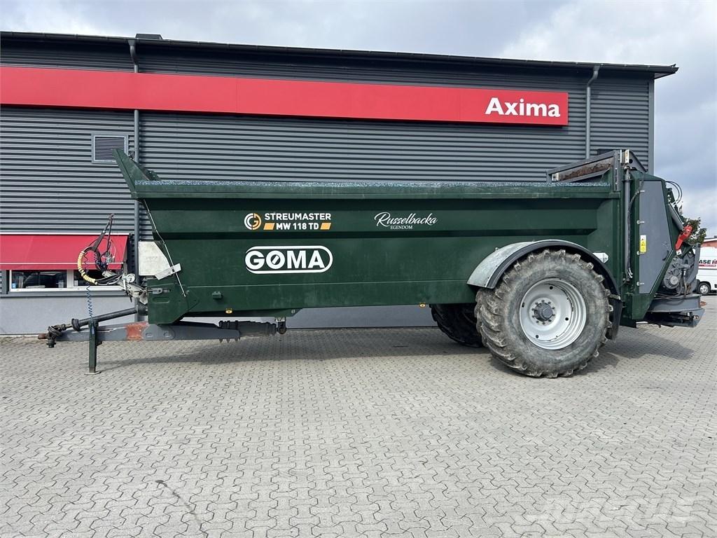Streumaster MW118TD Sõnnikulaoturid