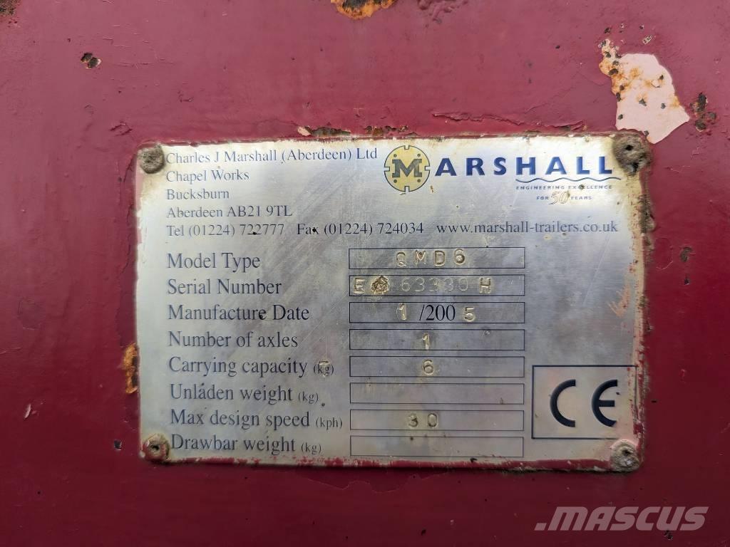Marshall QMD6 Kallurhaagised