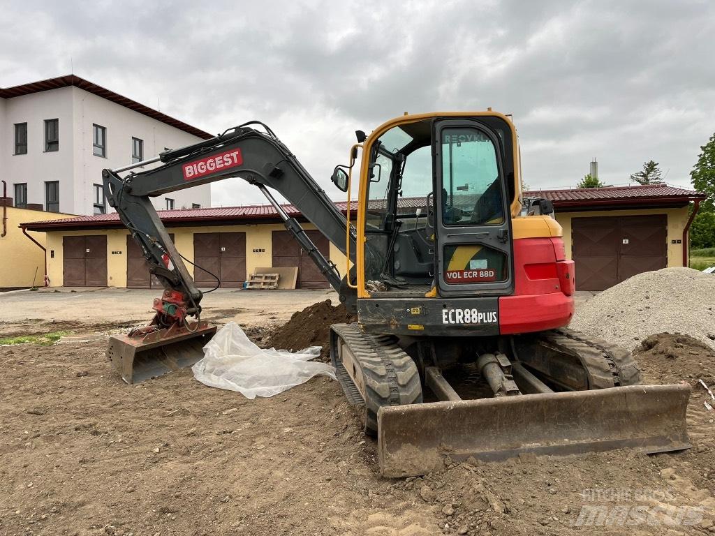 Volvo ECR 88 PLUS Väikeekskavaatorid 7t-12t