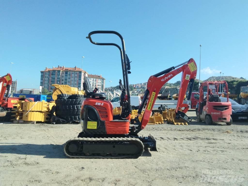 Kubota U 10-3 Miniekskavaatorid < 7 t