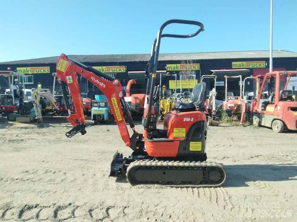 Kubota U 10-3 Miniekskavaatorid < 7 t