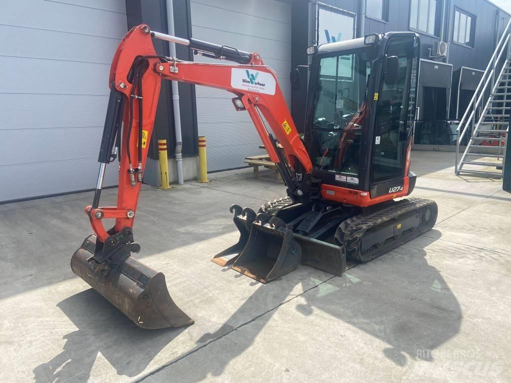 Kubota U 27-4 Miniekskavaatorid < 7 t