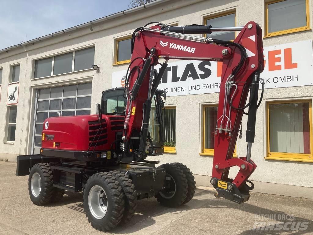 Yanmar B 110 W Ratasekskavaatorid
