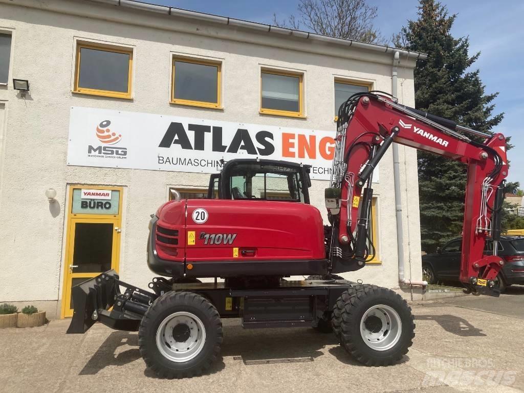 Yanmar B 110 W Ratasekskavaatorid