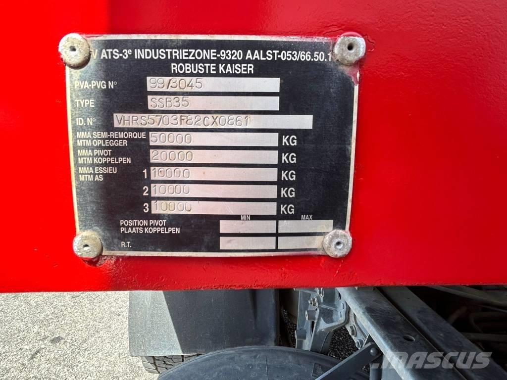 Kaiser SSB35 Raskeveo poolhaagised