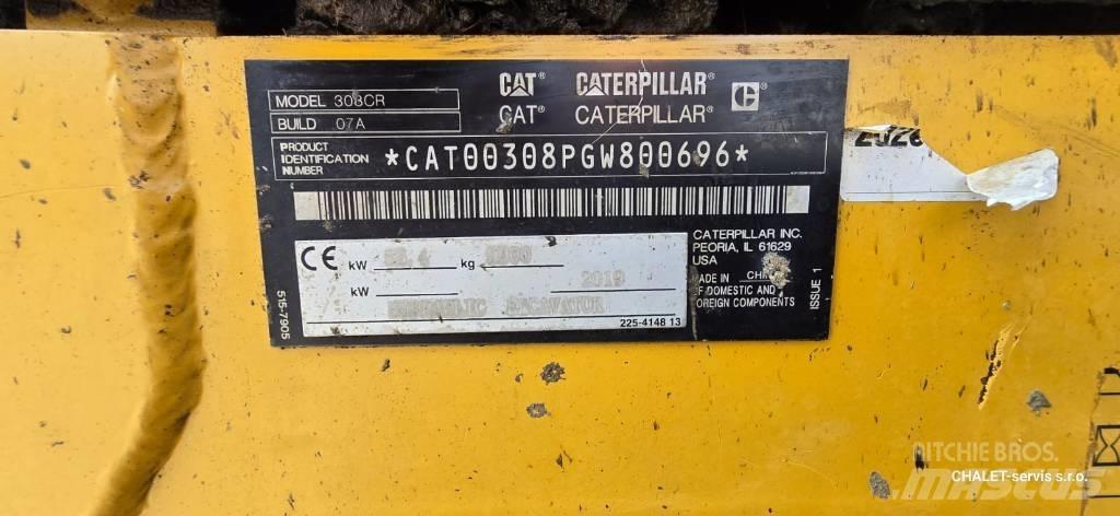 CAT 308 CR Väikeekskavaatorid 7t-12t
