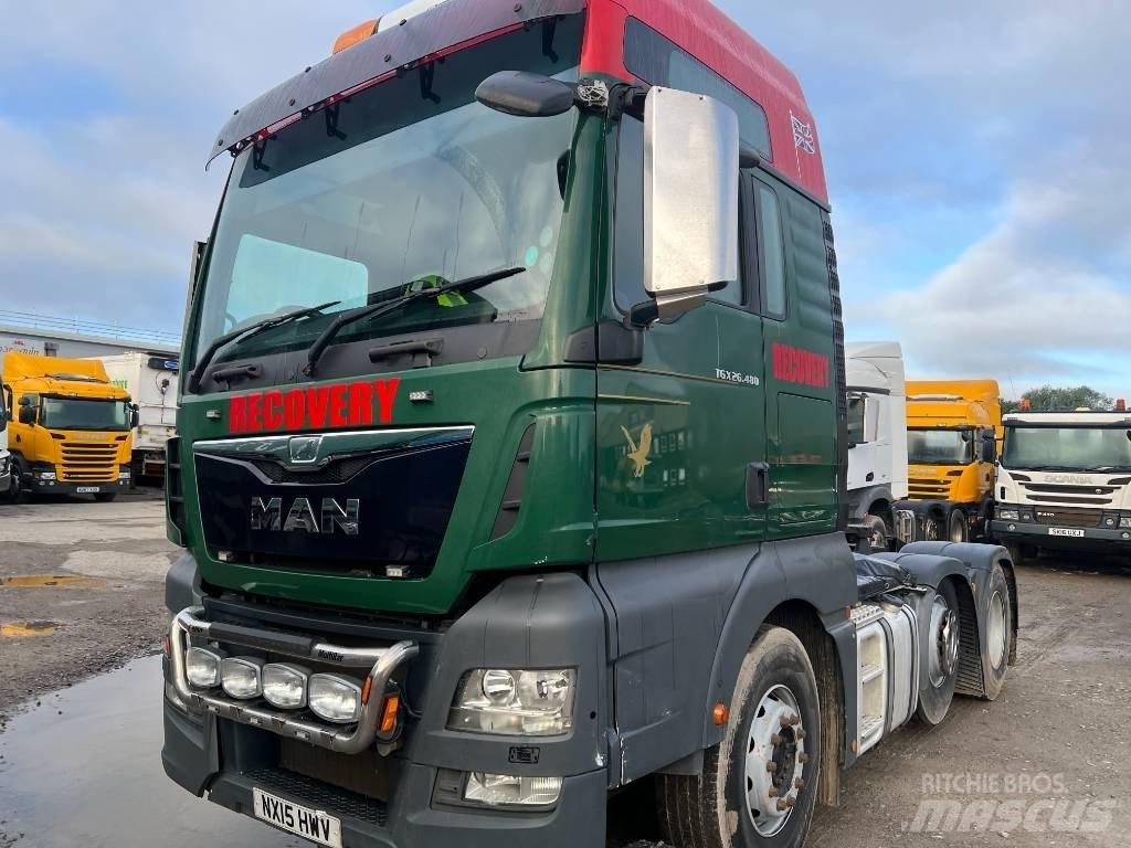 MAN TGX 26.480 Sadulveokid