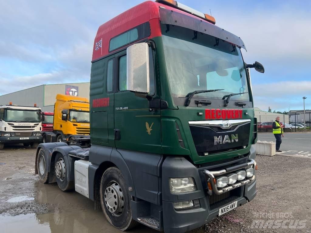 MAN TGX 26.480 Sadulveokid