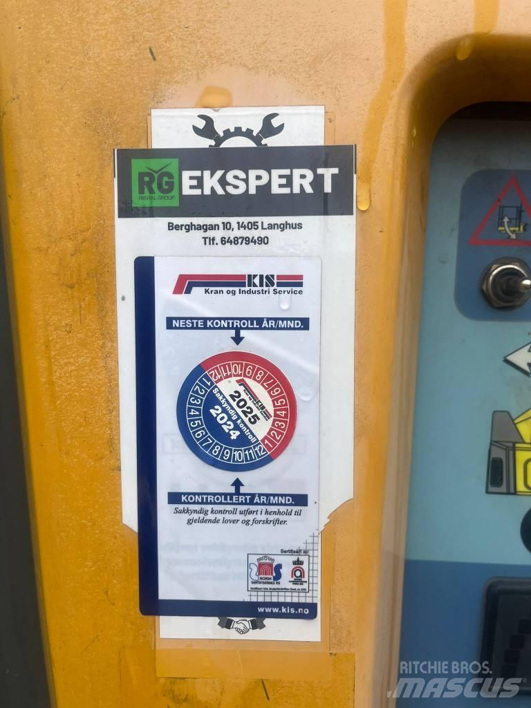 Haulotte HT 23 RTJ Kompaktsed poomtõstukid