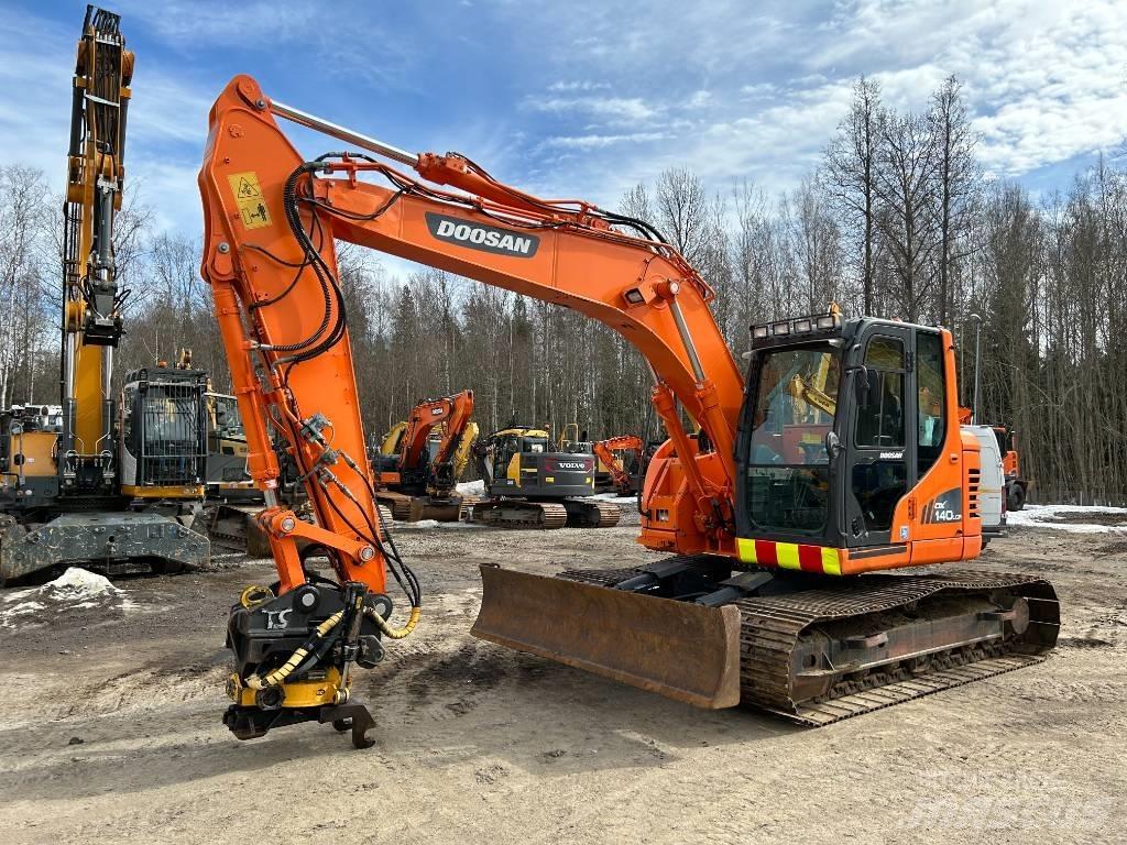Doosan DX 140 LCR-3 Roomikekskavaatorid