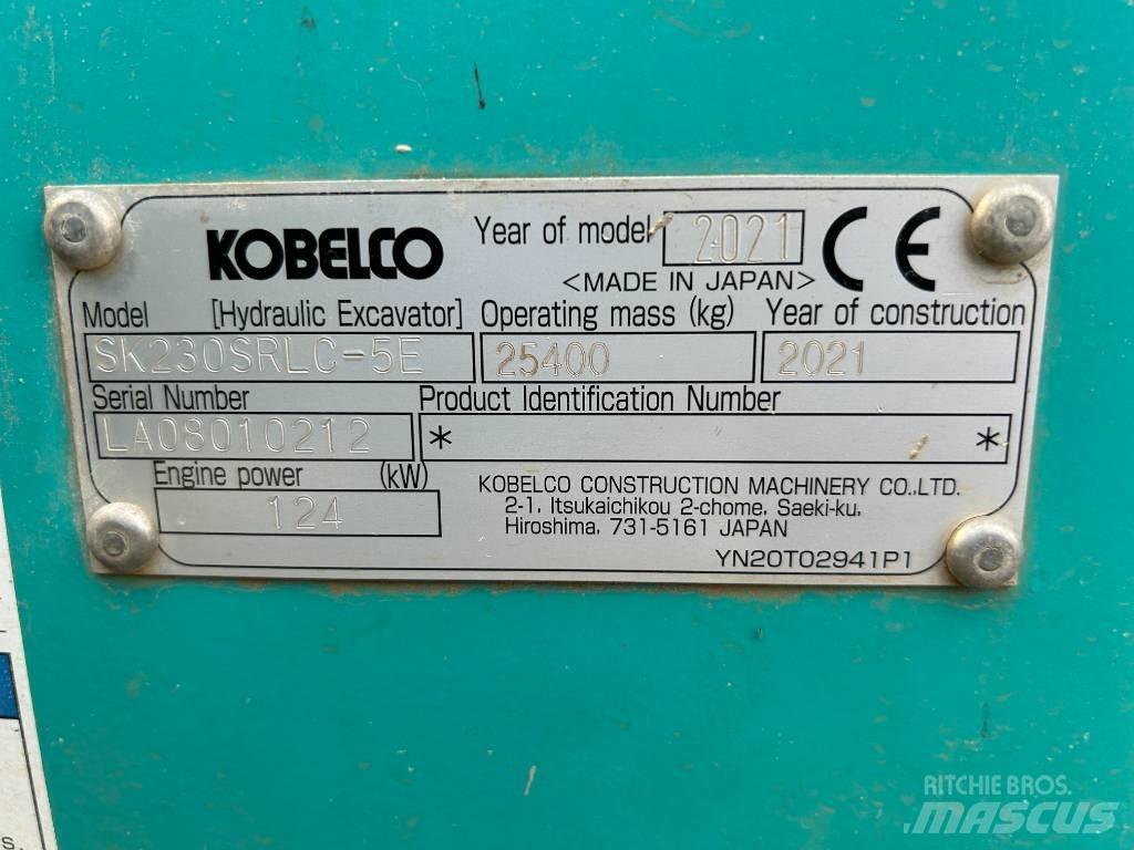 Kobelco SK 230 NLC-5 Roomikekskavaatorid