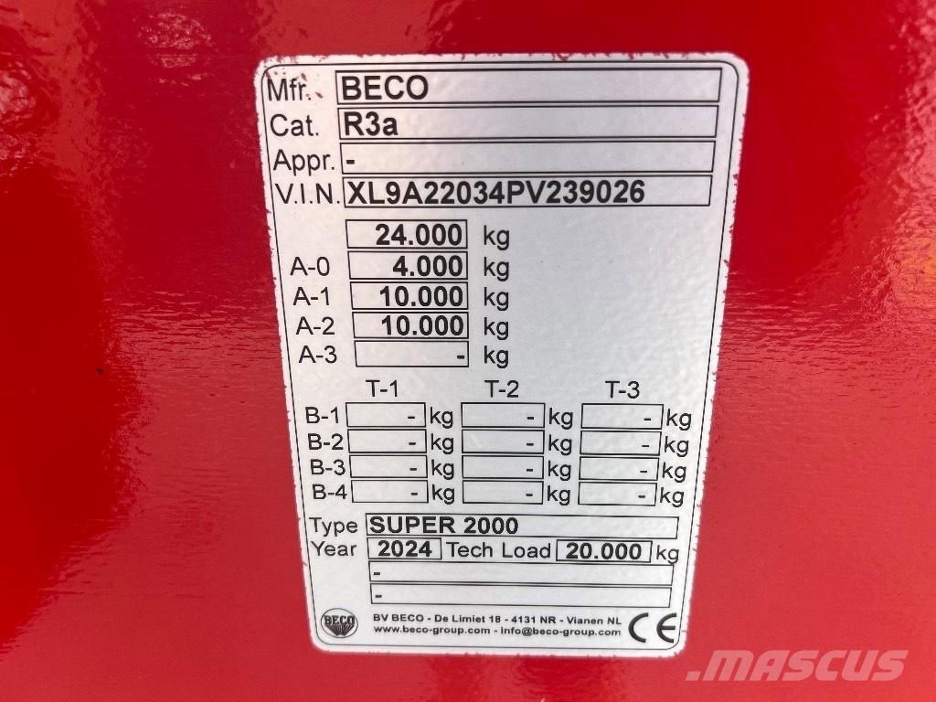 Beco Super 2000 Kallurhaagised