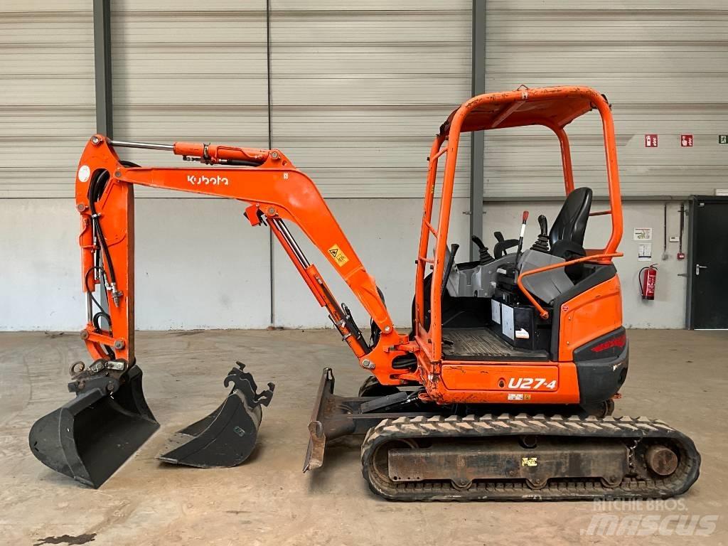 Kubota U 27-4 Miniekskavaatorid < 7 t