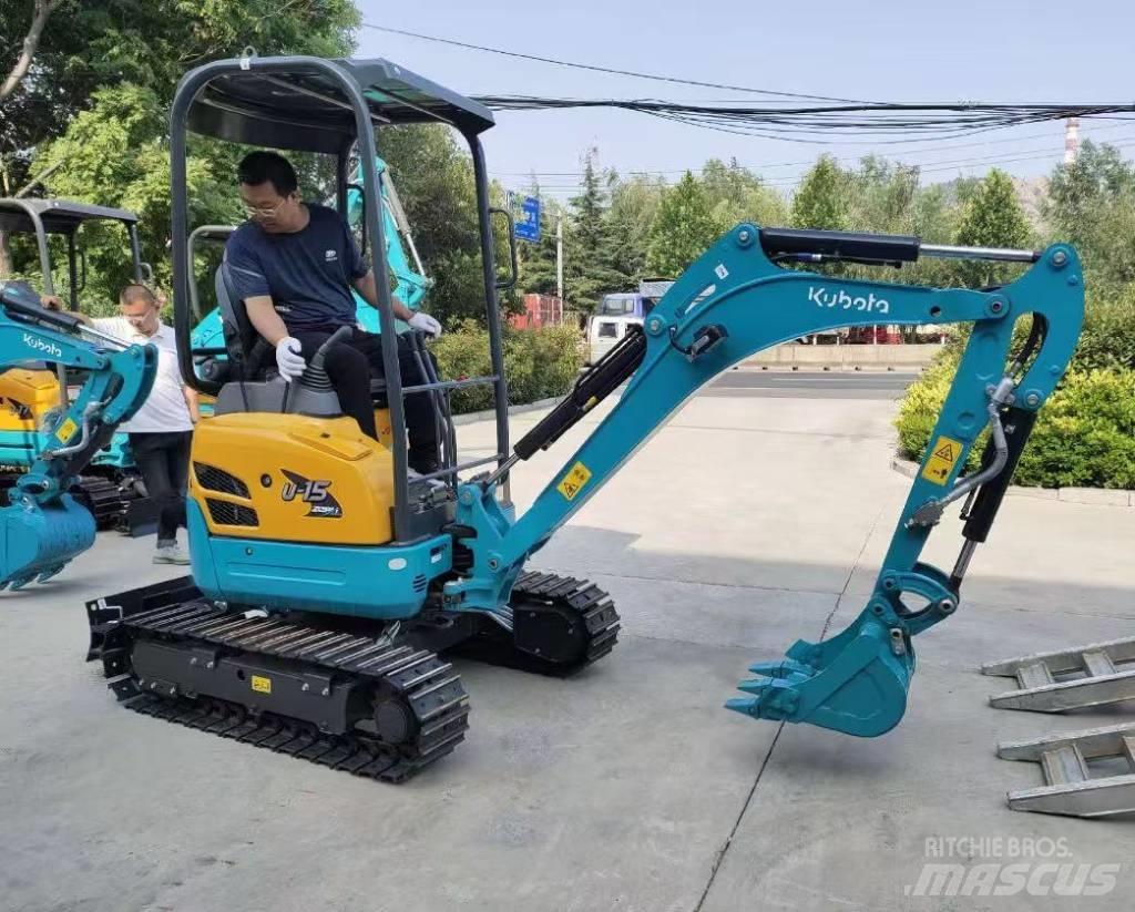 Kubota U 15 Miniekskavaatorid < 7 t