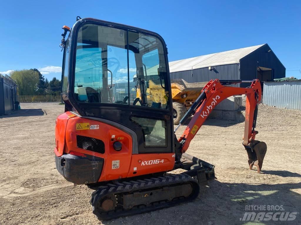 Kubota KX 016-4 Miniekskavaatorid < 7 t