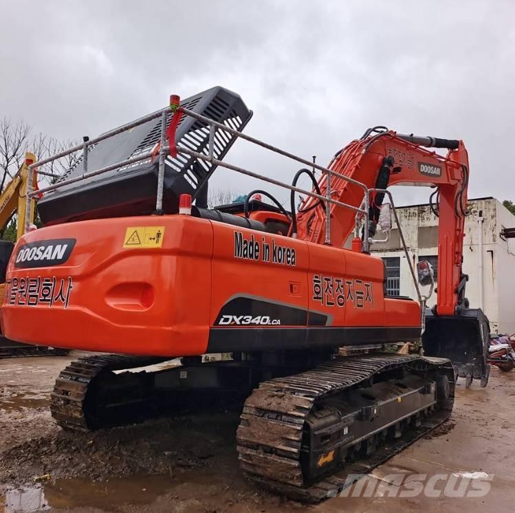 Doosan DX 340 LC Roomikekskavaatorid