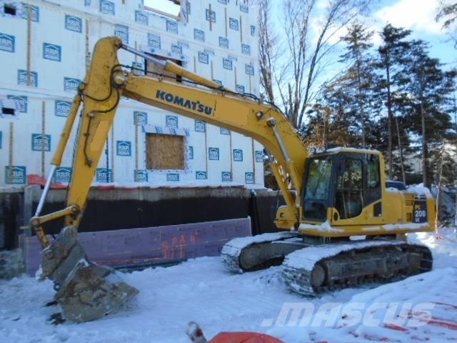 Komatsu PC 200 LC-8 Roomikekskavaatorid