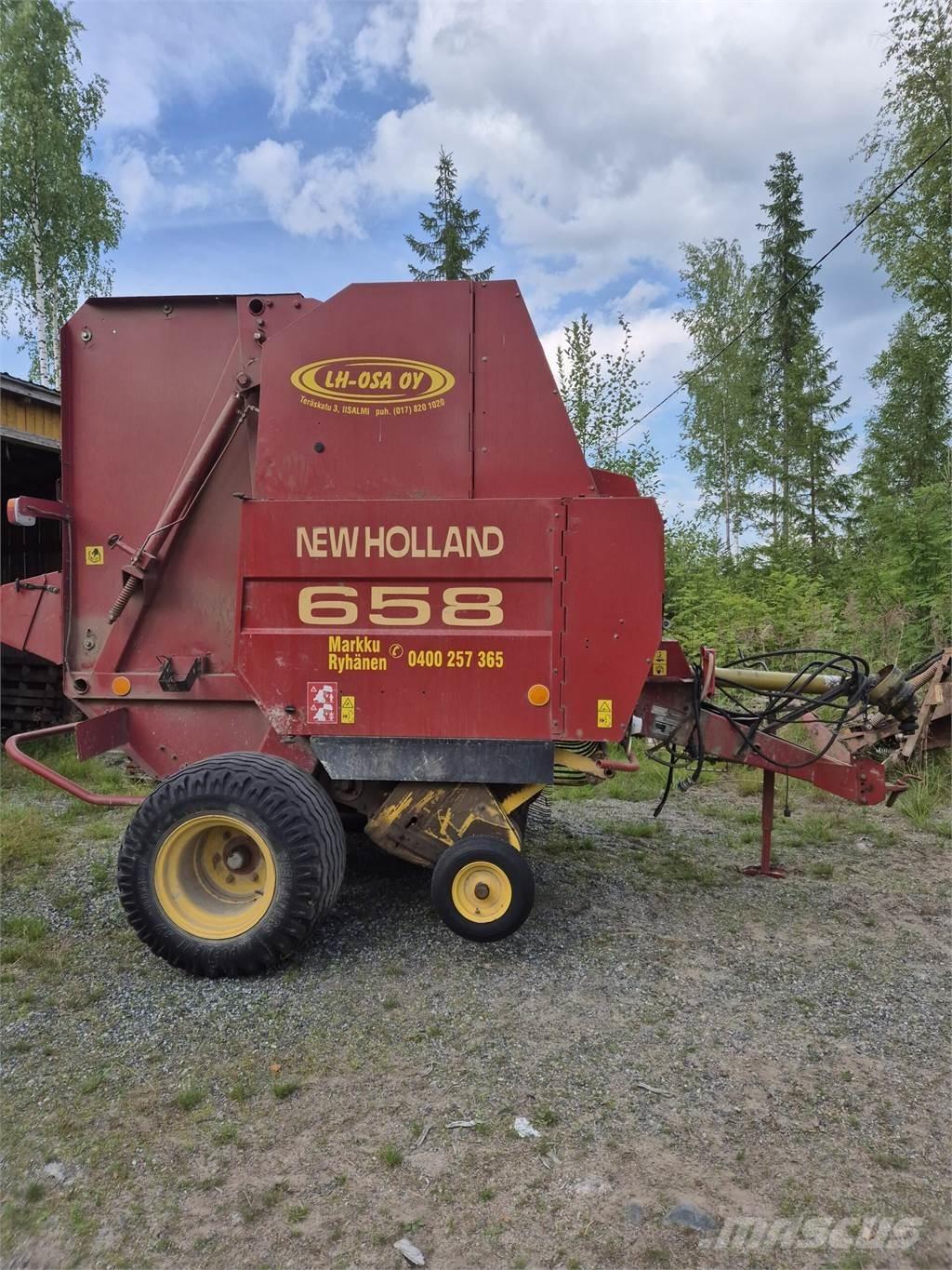 New Holland 658 Ruloonpressid