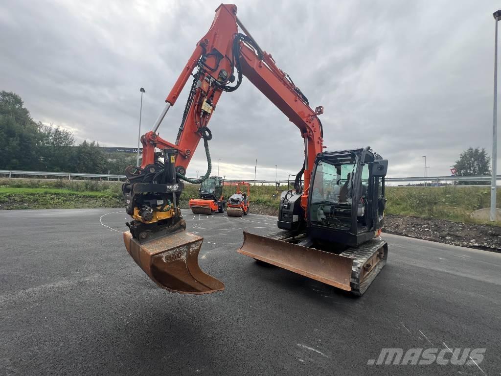 Hitachi ZX 85 US-6 Väikeekskavaatorid 7t-12t