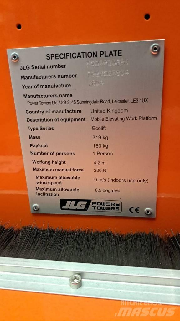 JLG Ecolift (NEW 2024) Muud tõstukid ja platvormid