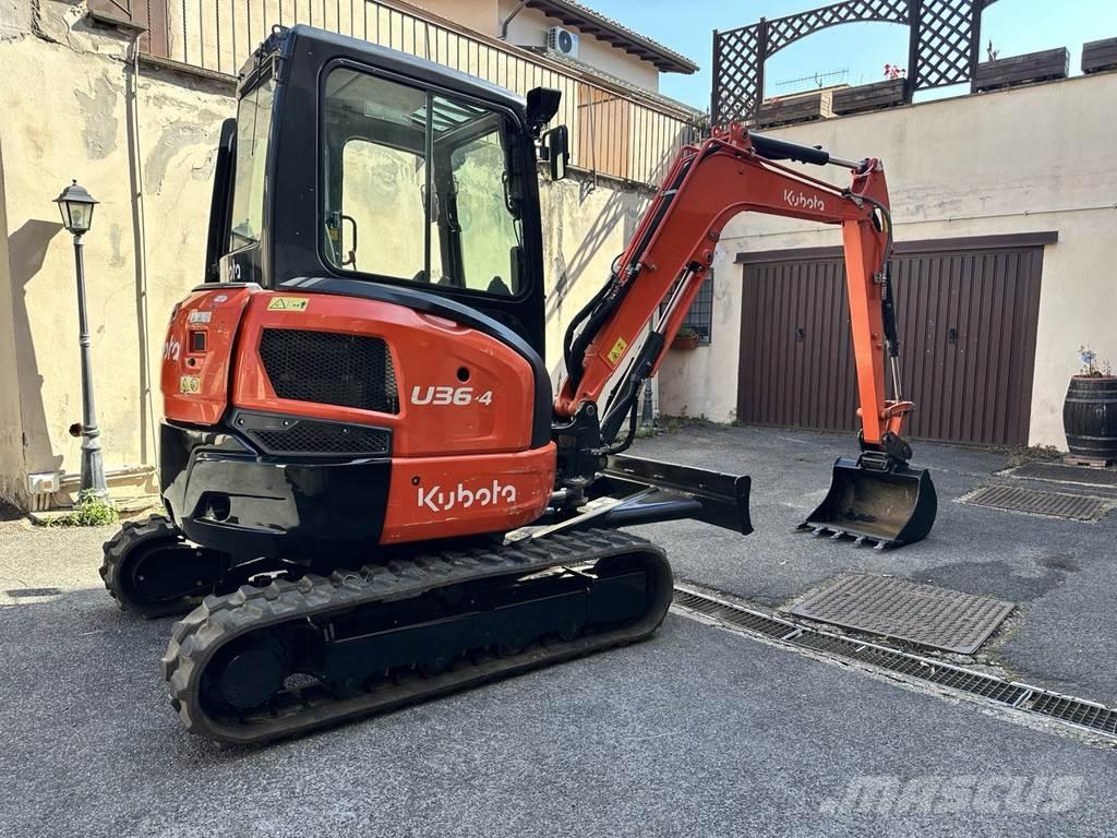 Kubota U36-4 Miniekskavaatorid < 7 t