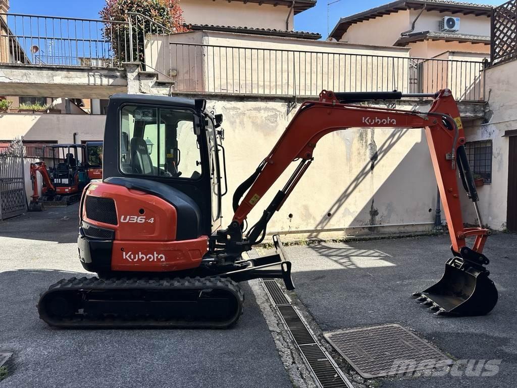 Kubota U36-4 Miniekskavaatorid < 7 t