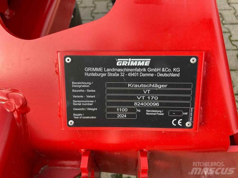 Grimme VT 170 Muud põllumajandusmasinad