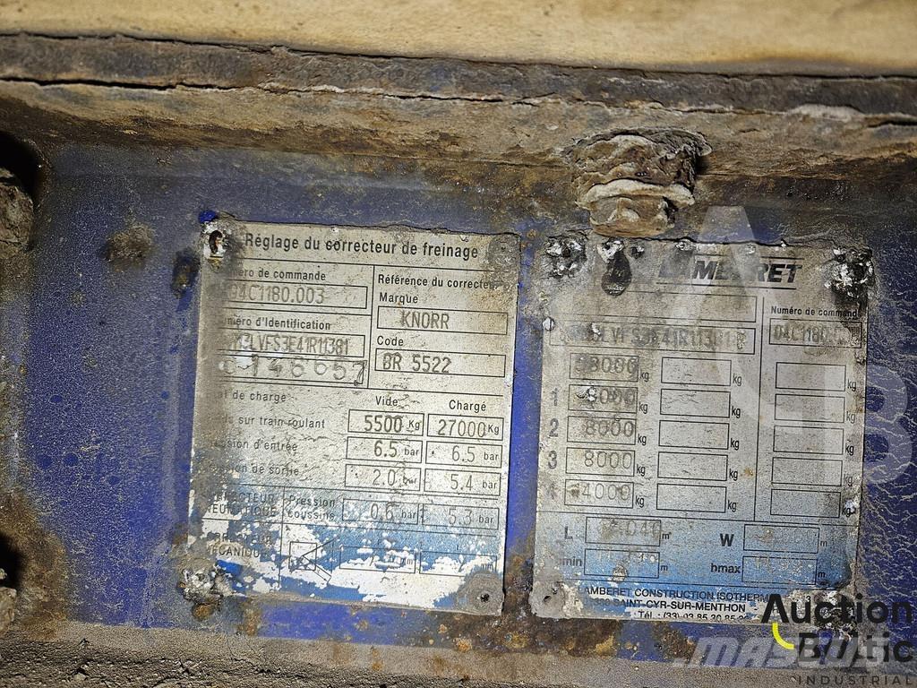 Lamberet YS-2P5 Tentpoolhaagised