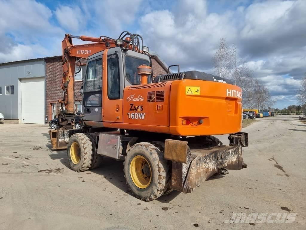 Hitachi ZX 160 W Ratasekskavaatorid