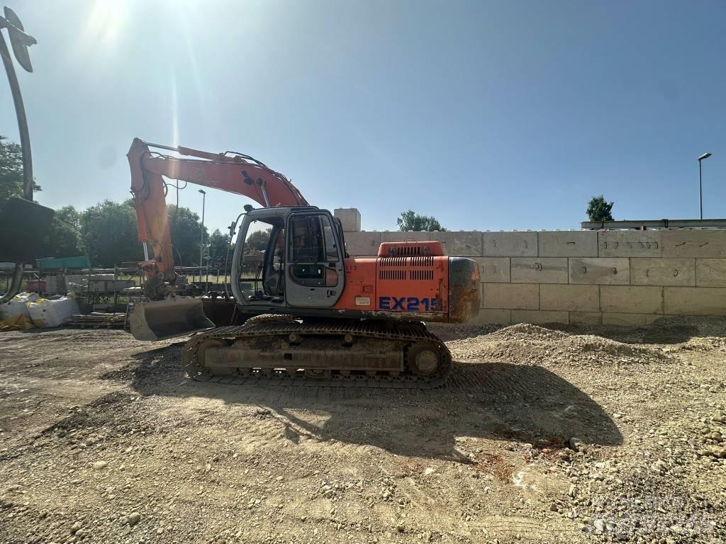 Fiat-Hitachi EX 215 Roomikekskavaatorid