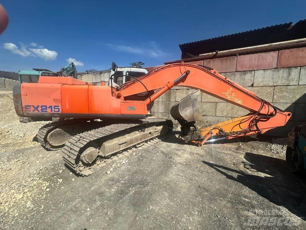 Fiat-Hitachi EX 215 Roomikekskavaatorid
