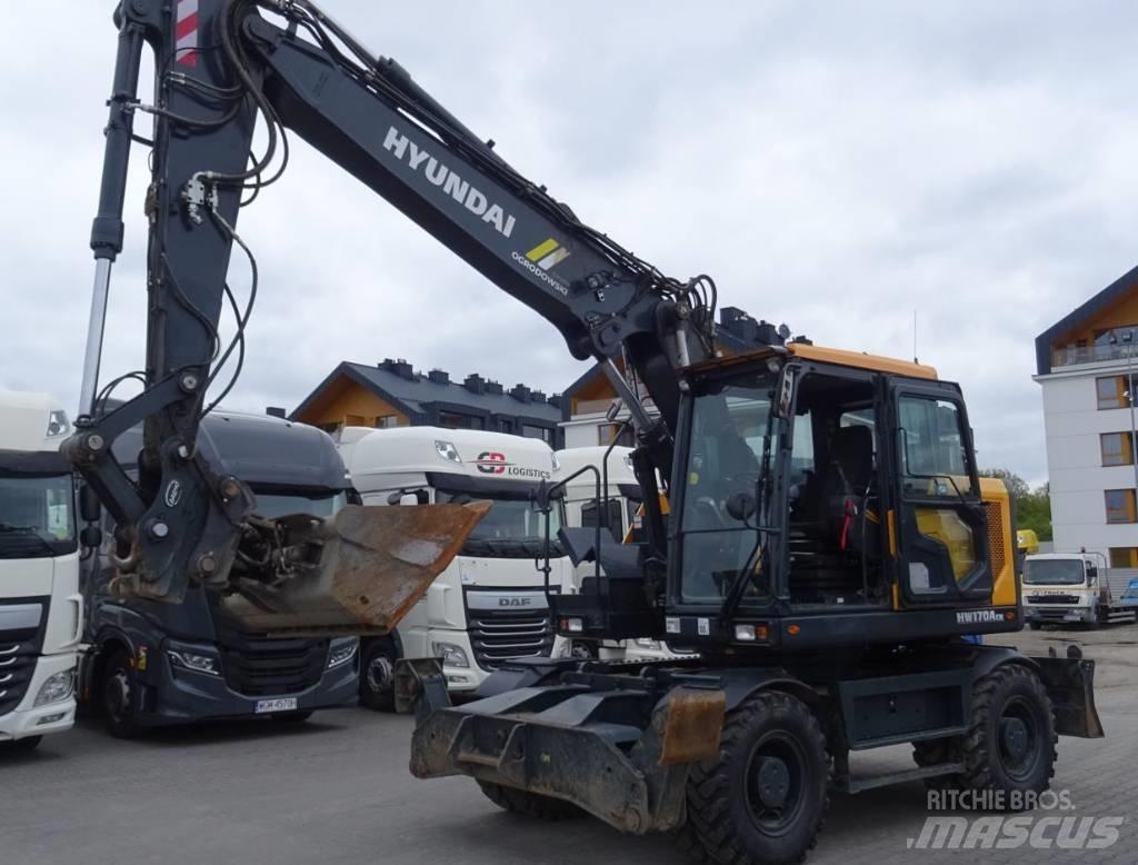Hyundai HW 170 ACR Ratasekskavaatorid