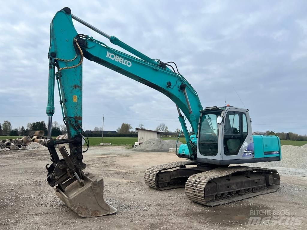 Kobelco SK 200-6 E Roomikekskavaatorid