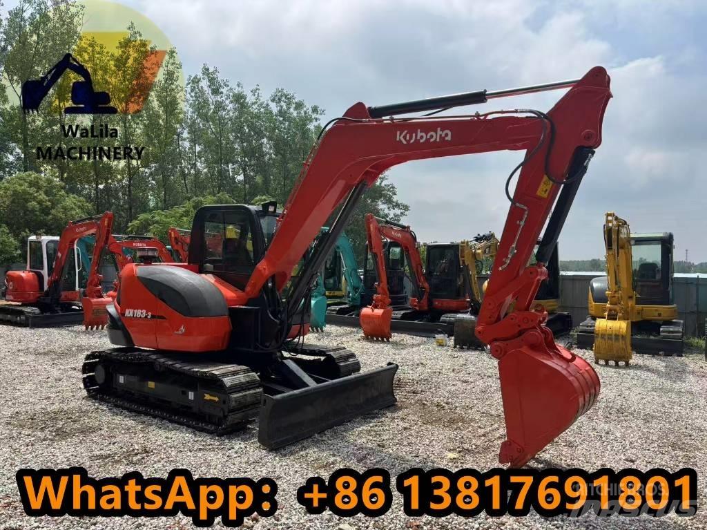 Kubota KX 183 Roomikekskavaatorid