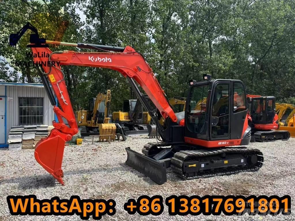 Kubota KX 183 Roomikekskavaatorid