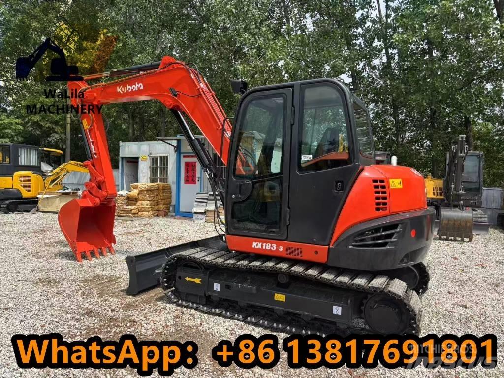 Kubota KX 183 Roomikekskavaatorid