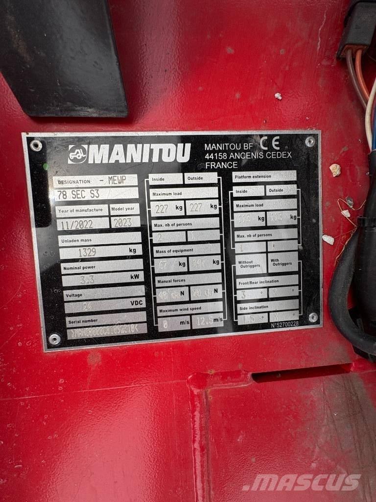 Manitou 78 SEC Käärtõstukid