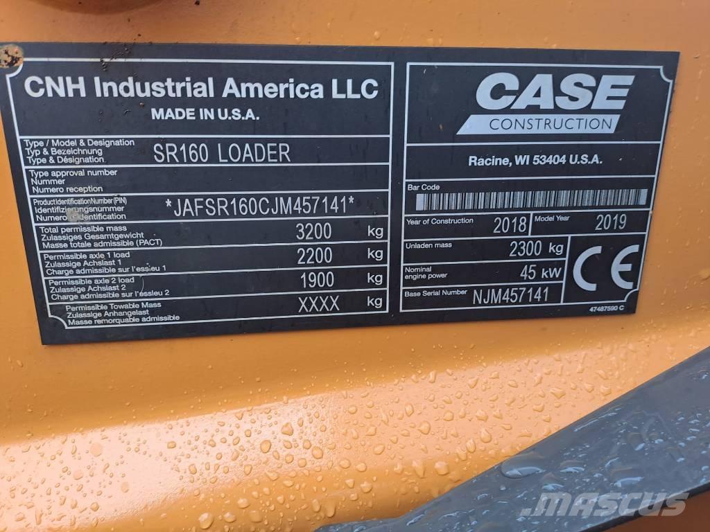 CASE SR 160 Kompaktlaadurid