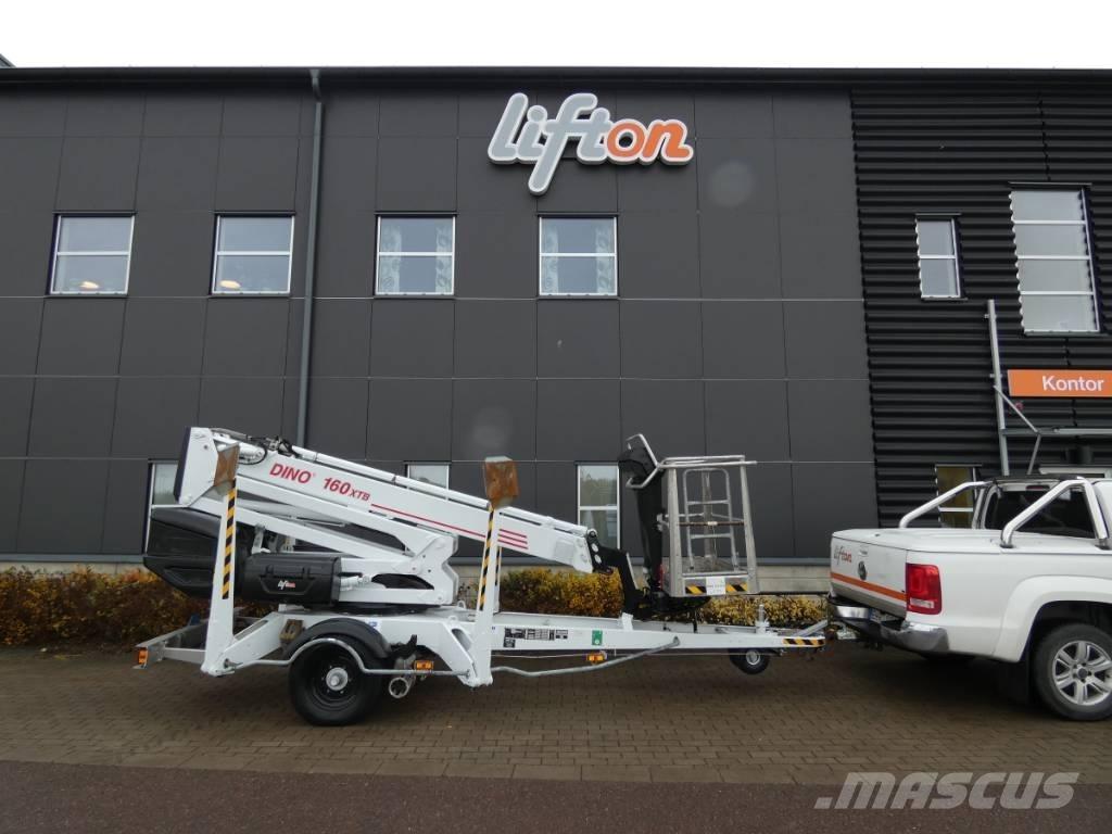 Dino 160 XTB Skylift Järelveetavad korvtõstukid