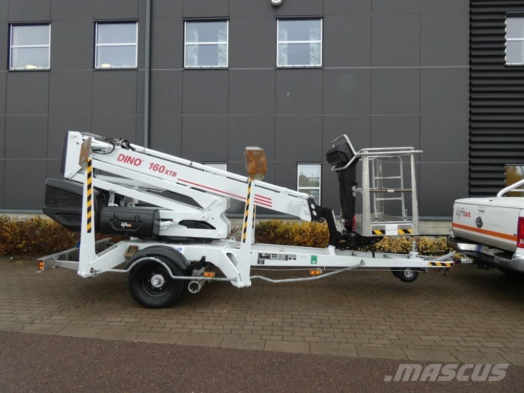 Dino 160 XTB Skylift Järelveetavad korvtõstukid