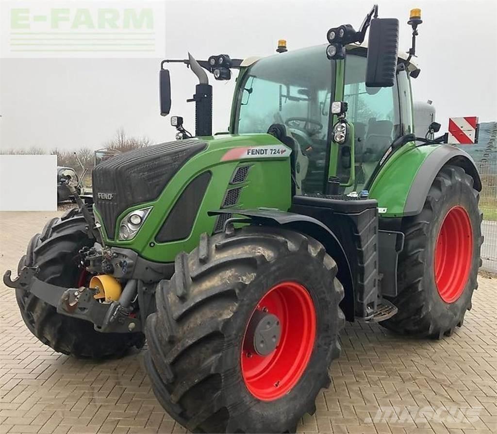 Fendt 724 s4 profi+ Traktorid